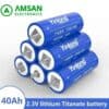 Yinlong 2.3V 40Ah LTO Battery 66160 10C Discharge Lithium Titanate Battery Low-Temperature Resistant Battery