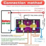 DC 0-420V Tuya WiFi Smart Lithium Battery Capacity Detection Tester DC digital Display Current Voltage Coulomb Power Meter DT20W - Gambar 2