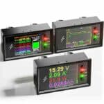 DC 0-420V Tuya WiFi Smart Lithium Battery Capacity Detection Tester DC digital Display Current Voltage Coulomb Power Meter DT20W - Gambar 3