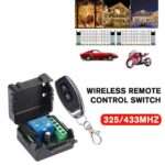 433Mhz Universal Wireless Remote Control Switch DC 12V Relay Receiver Module RF Transmitter 433 Mhz Remote Controls - Gambar 4