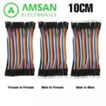 Dupont Jumper 1LMBAR 40PCS 10CM,20CM,30CM Male to Male + Female to Male + Female to Female Dupont Cable for arduino DIY KIT - Gambar 3