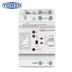 TOMZN Din Rail ATS L N 220V Sakelar Pemilih Listrik Tanpa Gangguan Transfer Otomatis Ganda Daya Kecil 2P 4P 63A TOQ6 - Gambar 3